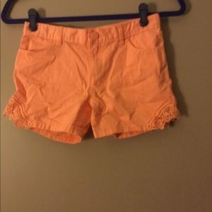 Orange shorts